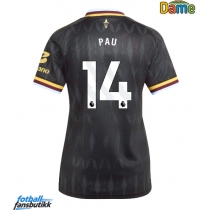 Aston Villa Pau Torres #14 Bortedrakt Dame 2026-27 Kortermet